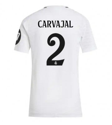 Real Madrid Daniel Carvajal #2 Hemmatröja Kvinnor 2024-25 Kortärmad